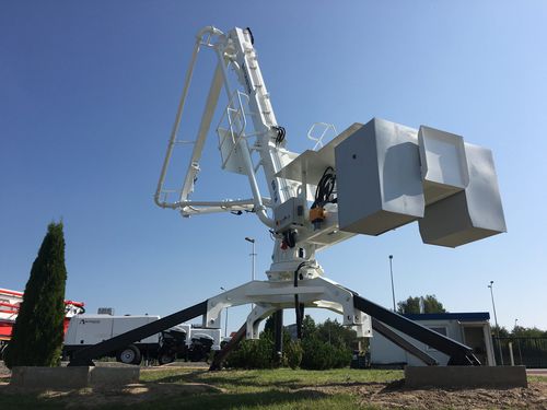 Stationärmaste für Betonverteilung - BSD 18-3R - BETONSTAR MAKINA SANAYI VE TICARET A.S.