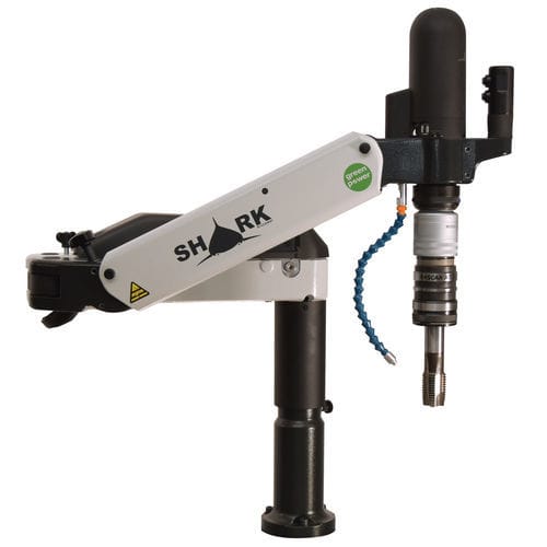 Elektrische Gewindeschneidmaschine - SHARK - ROSCAMAT® & 3ARM - by TECNOSPIRO MACHINE TOOL, S.L - Gelenkarm / vertikal / horizontal