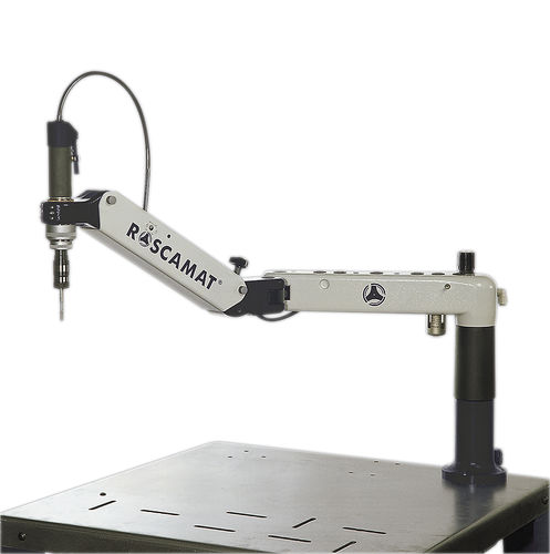 Pneumatische Gewindeschneidmaschine - ROSCAMAT 400 - ROSCAMAT® & 3ARM - by TECNOSPIRO MACHINE TOOL, S.L - Gelenkarm / vertikal / horizontal