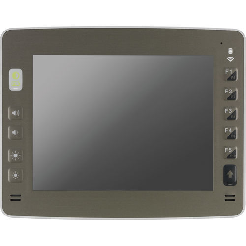 12,1"-Fahrzeugterminal - VMC 4020-4A0/-4A1 - Nexcom - Mobile Computing Solutions - Intel® Atom x7-E3950 / Dual-Core / gehärtet