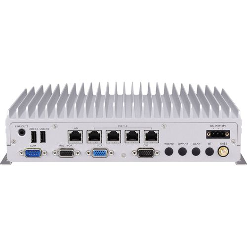 Lüfterloser Computer - VTC 6222-C4S - Nexcom - Mobile Computing Solutions - embedded / fahrzeugmontiert / Intel® Atom x7-E3950