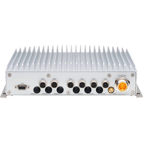 Lüfterloser Computer - VTC 7252-7C4IP - Nexcom - Mobile Computing Solutions - embedded / fahrzeugmontiert / Intel® Core™ i7-9700TE