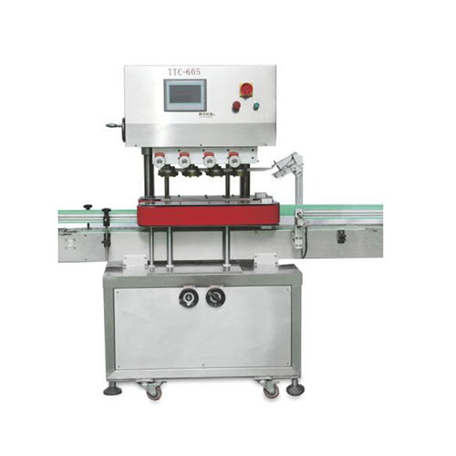 Linearer Verschliesser - TTC-605 - Ttma Guangzhou Co., Ltd. - vollautomatisch / PLC-gesteuert / für Flaschen
