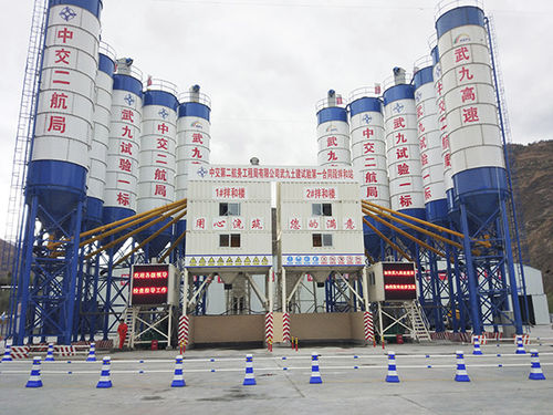 Festinstallierte Betonmischanlage - XHZS series - Shandong Yuanyou Heavy Industry Science&Technology Co., Ltd. - vertikal