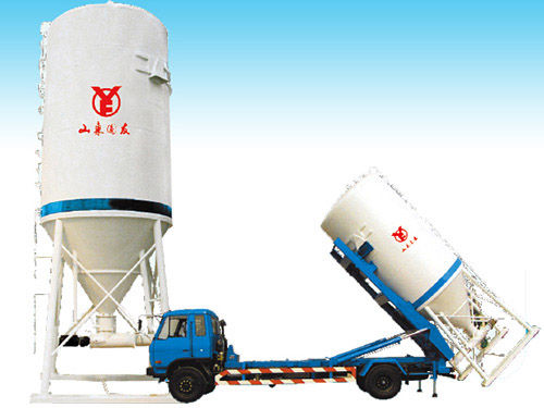 Silo mit konischem Boden - SDYY-B-22G - Shandong Yuanyou Heavy Industry Science&Technology Co., Ltd. - für Werktrockenmörtel / Tank