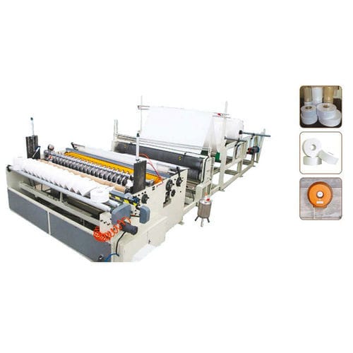 Automatischer Rollenschneider - JN-XP JRT - Shandong Kingnow Machine Holding Co., Ltd. - für Papier / für die Papierindustrie