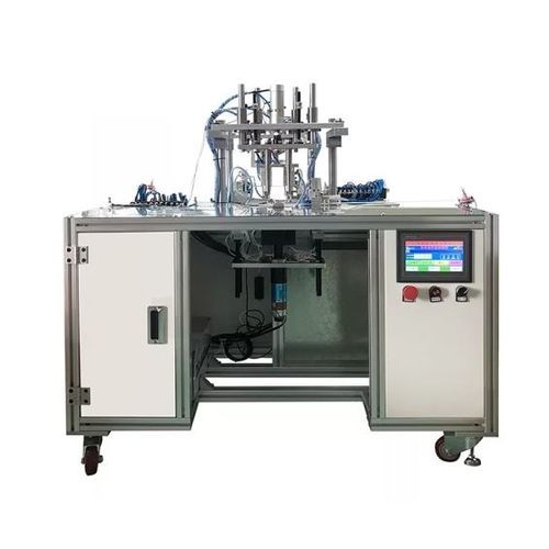 Halbautomatische Schweißmaschine - Jiangsu Jwc Machinery Co., Ltd. - freistehend / für Schutzmasken