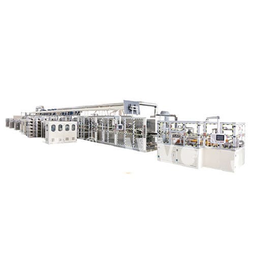 Windelproduktionsanlage - JWC-LLK900-SV-X - Jiangsu Jwc Machinery Co., Ltd. - automatisch / Hochgeschwindigkeit / für die Lebensmittelindustrie