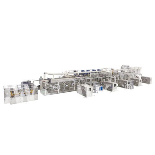 Windelproduktionsanlage - JWC-NK700-EB-SV - Jiangsu Jwc Machinery Co., Ltd. - automatisch / für die Automobilindustrie
