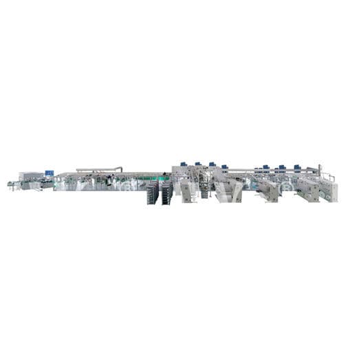 Windelproduktionsanlage - JWC-LKC-KHJQK-SV400 - Jiangsu Jwc Machinery Co., Ltd. - automatisch / kontinuierlich / für die Automobilindustrie