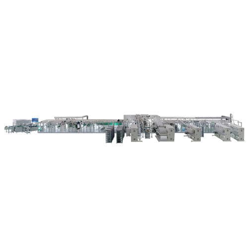 Windelproduktionsanlage - JWC-LKC-KHJQK-SV40 - Jiangsu Jwc Machinery Co., Ltd. - automatisch / kontinuierlich / für die Automobilindustrie