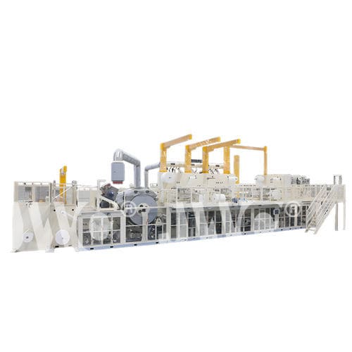 Windelproduktionsanlage - JWC-CFD-SV350 - Jiangsu Jwc Machinery Co., Ltd. - automatisch / Falt / für die Automobilindustrie