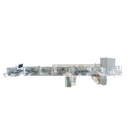 Windelproduktionsanlage - JWC-CFD-SV450 - Jiangsu Jwc Machinery Co., Ltd. - automatisch / Falt / für die Automobilindustrie