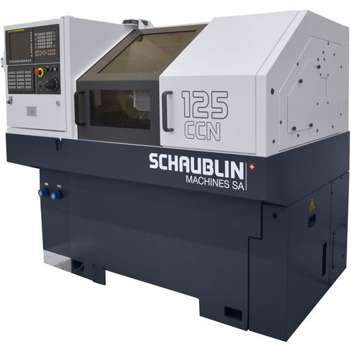 CNC-Drehzentrum - 125 - SCHAUBLIN MACHINES - 4 Werkzeuge / 8 Werkzeuge / Hochpräzision