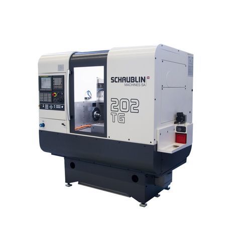 CNC-Drehzentrum - 202 TG - SCHAUBLIN MACHINES - 8-Achs / 12 Werkzeuge / 4 Werkzeuge