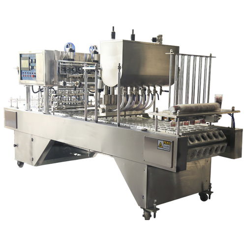 Automatische Abfüllmaschine mit Traysealer - PX-BFC80 - Paixie Packing Machinery - Becher / für Flüssigkeiten / für pastöse Produkte