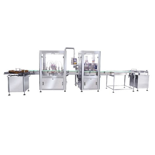 Automatische Füllmaschine - Paixie Packing Machinery - für Glasflaschen / für Flüssigkeiten / für Gefäßverschlüsse