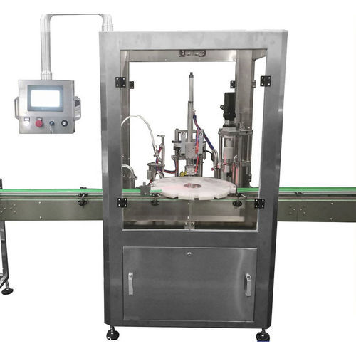 Verschliessmaschine mit Crimpmaschine - PX-CP50 - Paixie Packing Machinery - Schrauben / PLC-gesteuert / Flasche