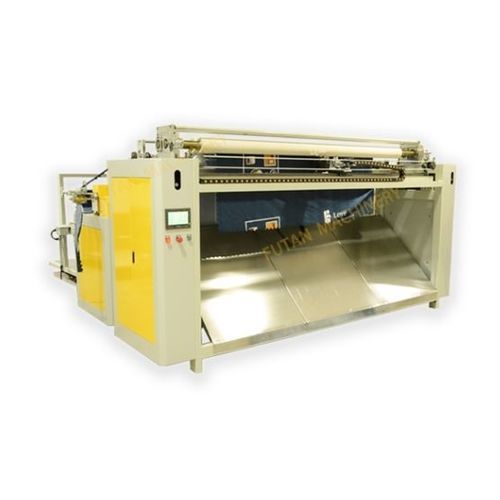Ultraschall-Schneidemaschine - Changzhou Futan Machinery Equipment Co., Ltd - für Gewebe / PLC-gesteuert / mit manueller Beladung