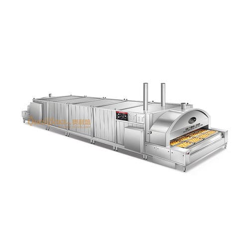 Tunnel-Lebensmittelofen - Foshan Shunde Qualibake Food Machinery Co., Ltd. - für Brot / für Heizzwecke / Gas
