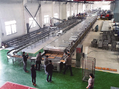 Vollautomatische Kuchenproduktionsanlage - Foshan Shunde Qualibake Food Machinery Co., Ltd. - für die Lebensmittelindustrie