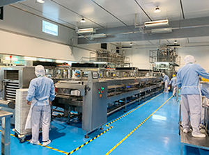 Automatische Kuchenproduktionsanlage - Foshan Shunde Qualibake Food Machinery Co., Ltd. - für die Lebensmittelindustrie