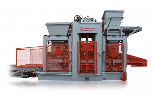Block Maschine / Beton - SHP 5000 PRO C - Techmatik - automatisch