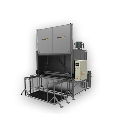 Sprühwaschanlage - TechSpray FP series - TECHNOWASH S.A. - automatisch / Industrie / Teile