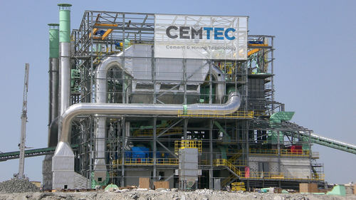 Produktionsstätte für das Bauwesen - CEMTEC - für Zement / für Kalk / für Baustoffe