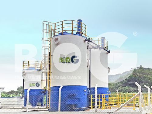 Belebtschlamm-Abwasserreinigungsystem - Bio água engenharia