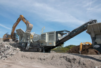 Backenbrechanlage - LJ2950 - LIPPMANN - mobil / auf Raupen