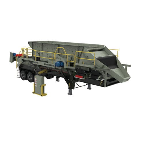 Mobile Siebanlage - L820s - LIPPMANN - für Schüttgut / 3-Fraktionen