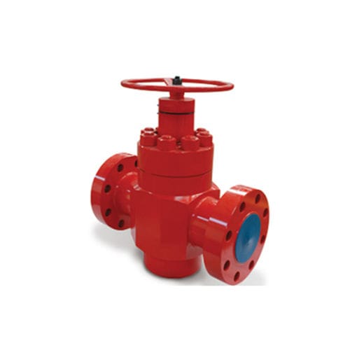 Segmentschütz - Jiangsu Deenpu Petrochemical Machinery Co.,Ltd - hydraulisch / mit Verteiler / Gusseisen