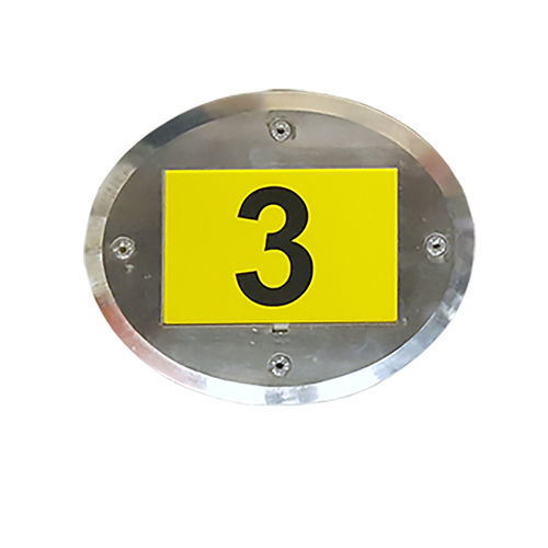 Bodenstehendes Etikett - ONE2ID - Kennzeichnung / Polyester / für Lagerhallen