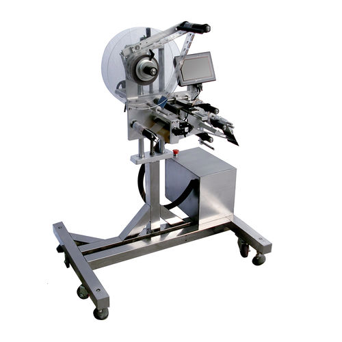Etikettiersystem zur Oberseitenetikettierung - Shanghai Npack Automation Equipment Co.,ltd - automatisch / für Flaschen / für die Lebensmittelindustrie