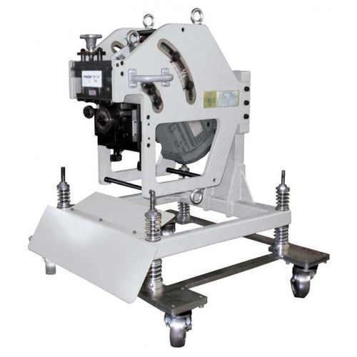 Elektrische Kantenfräsmaschine - CHP-12G REV - Castellanos y Echevarría - Vitoria, S.A. (CEVISA) - mobil / für Rundkabel / mit verstellbarem Winkel