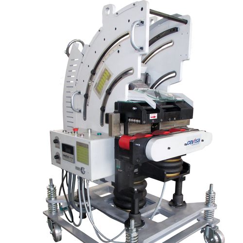 Elektrische Kantenfräsmaschine - CHP-60G - Castellanos y Echevarría - Vitoria, S.A. (CEVISA) - tragbar / für Metallplatte / mit verstellbarem Winkel