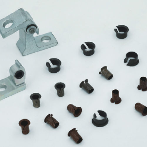 Flanschgleitlager - CSB-FM - Zhejiang Changsheng Sliding Bearing Co., Ltd. - linear / zylinderförmig / Edelstahlgewebe