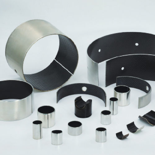 Zylinderförmiges Gleitlager - CSB-80 series - Zhejiang Changsheng Sliding Bearing Co., Ltd. - Kohlenstoffstahl / Sinterbronze / PTFE