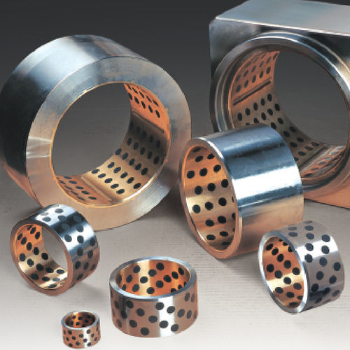 Flanschgleitlager - CSB-650GT - Zhejiang Changsheng Sliding Bearing Co., Ltd. - zylinderförmig / Stahl / Bronze