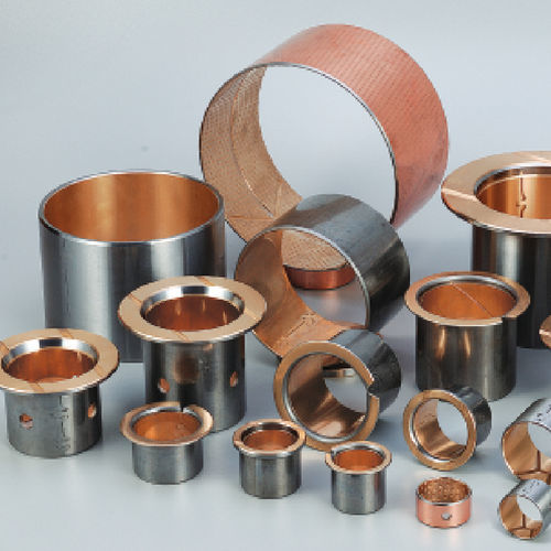 Flanschgleitlager - CSB-800 - Zhejiang Changsheng Sliding Bearing Co., Ltd. - zylinderförmig / Blei / Stahl