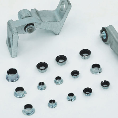 Zylinderförmiges Gleitlager - CSB-35FM - Zhejiang Changsheng Sliding Bearing Co., Ltd. - Flansch / Edelstahl / Edelstahlgewebe