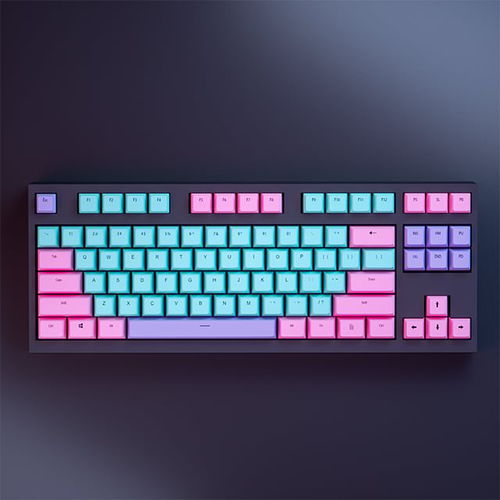 Desktop-Tastatur - JK-87AB - Shenzhen Justtide Tech. Co., Ltd. - mit mechanischen Tasten / 87 Tasten / OEM