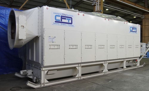 Gasextraktionsanlage - HTKK 1-1200-2S - CFT GmbH - Staub