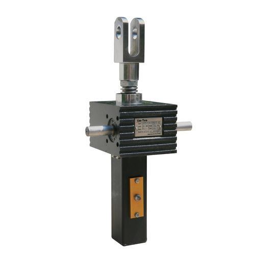 Trapezgewindespindel-Spindelhubgetriebe - SJA series - Lim-Tec (Beijing) Transmission Equipment Co., Ltd. - mit Schnecke / Sicherheitsmutter / Flansch