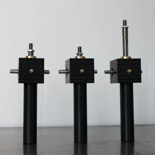 Spindelhubgetriebe / axial verfahrende Spindel - SJA3-S-L1-100-NF-P2-AR - Lim-Tec (Beijing) Transmission Equipment Co., Ltd. - rotierende Spindel / Trapezgewindespindel / mit Schnecke