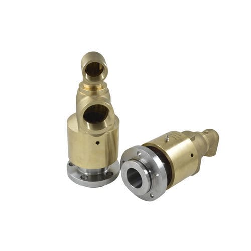 Drehdurchführung für Wasser - DGR001800 - Dewel Machinery Technology Co.,Ltd - für Luft / für Kühlflüssigkeiten / Mehrfach