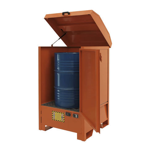 Schrank für Fässer - ECO 70 series  - Justrite Italia SRL - Lager / Sicherheit / bodenstehend