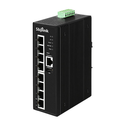 Ethernet-Switch / managed - RPT-2008-X4 - Sbjlink/Subject Link Inc. - 8 Ports / 10/100BaseT(X) / Netzwerkschicht 2