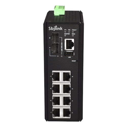 Ethernet-Switch / managed - RPT-2010G-X4 - Sbjlink/Subject Link Inc. - 10 Ports / Netzwerkschicht 2 / Gigabit-Ethernet